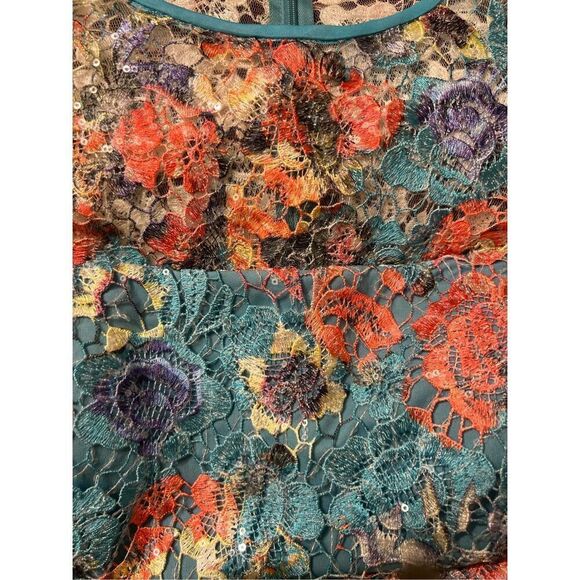 Alex Evenings lace and sequin dress, size 16 - Picture 6 of 8